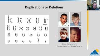 BIOL201 Ch13.2 | Chromosomal Basis of Inherited Disorders