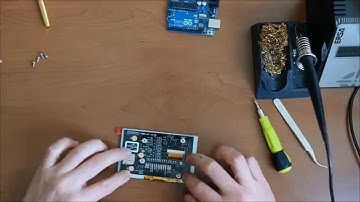 4.3" serial LCD - how-to assemble