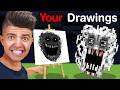 I Made YOUR Drawings into MINECRAFT Mobs!