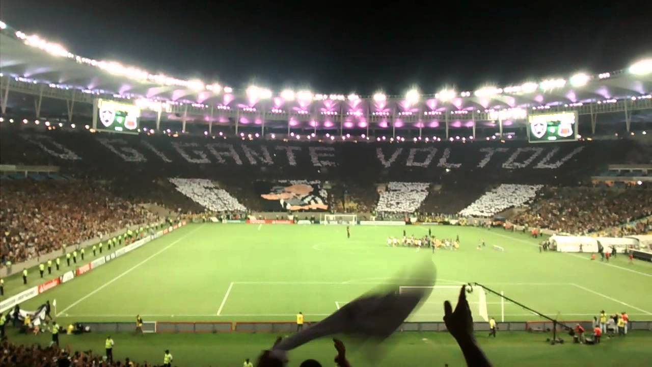 Mosaico da torcida do Botafogo. Libertadores 2014. YouTube Mosaico da torcida do Botafogo. Libertadores 2014. YouTube