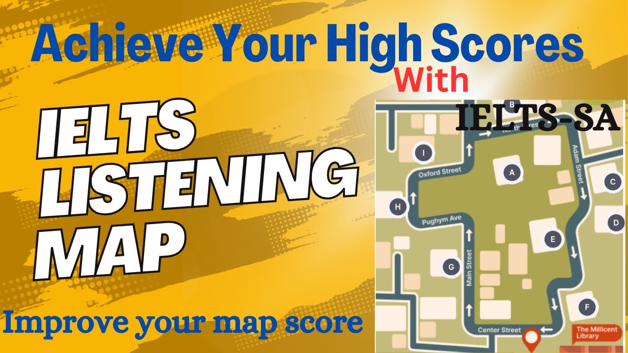 IELTS LISTENING MAP PART 3 with answer and script - YouTube