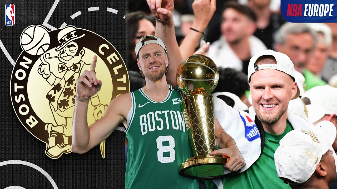 Kristaps Porzingis is an NBA CHAMPION 👑🍀 Best Plays of the season for the Boston Celtics!!