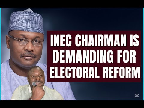 INEC Chairman Prof Jega Calls For Urgent Electoral Reform In Nigeria