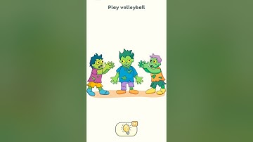 play volleyball 🧟(delete one part)#dop2 #shorts #viral #shortvideos