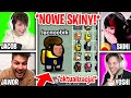 REAKCJA YOUTUBERÓW NA ICH SKINY w AMONG US! *dodane do gry!* @Jacob @Jawor @shini waifu