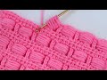 Easy crochet pattern tutorial baby blanket for beginners By Crochet Home
