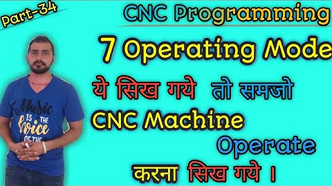 mdi mode in cnc | fanuc control pannel | cnc machine operating mode