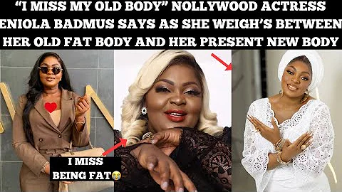 ENIOLA BADMUS OPENS UP ABOUT HER WEIGHT LOSS! 'I Miss My Old Body. Watch Her Honest Confession