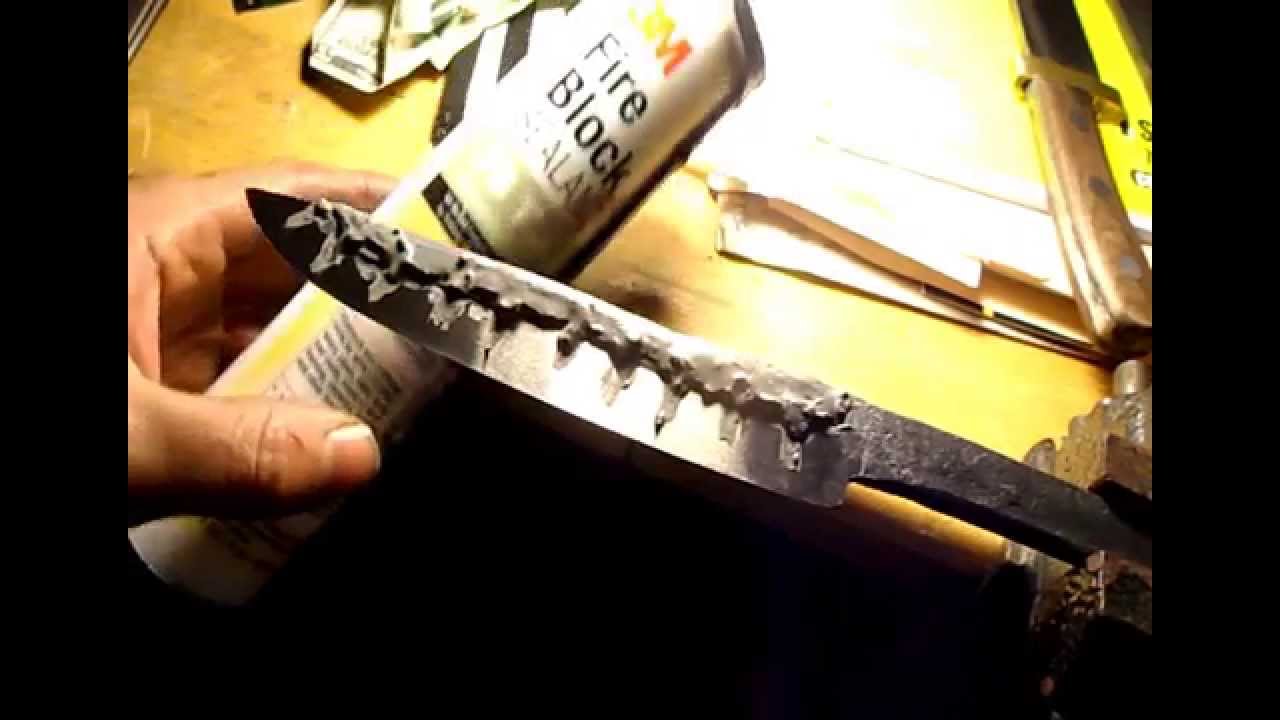 How To Make A Hamon Line On A Knife