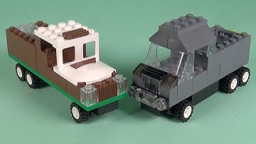 LEGO Car (051) Building Instructions - LEGO Bricks How To Build - DIY