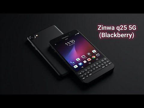 Blackberry का शानदार Comeback! Zinwa Q25 5G - 90s का