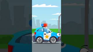 Police Car 🚓 &amp; Racing Car 🏎️ Cartoon For Children 👧 #animation #carsstories #cartoon #cars