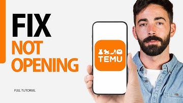 How To Fix Not Opening On Temu App 2024