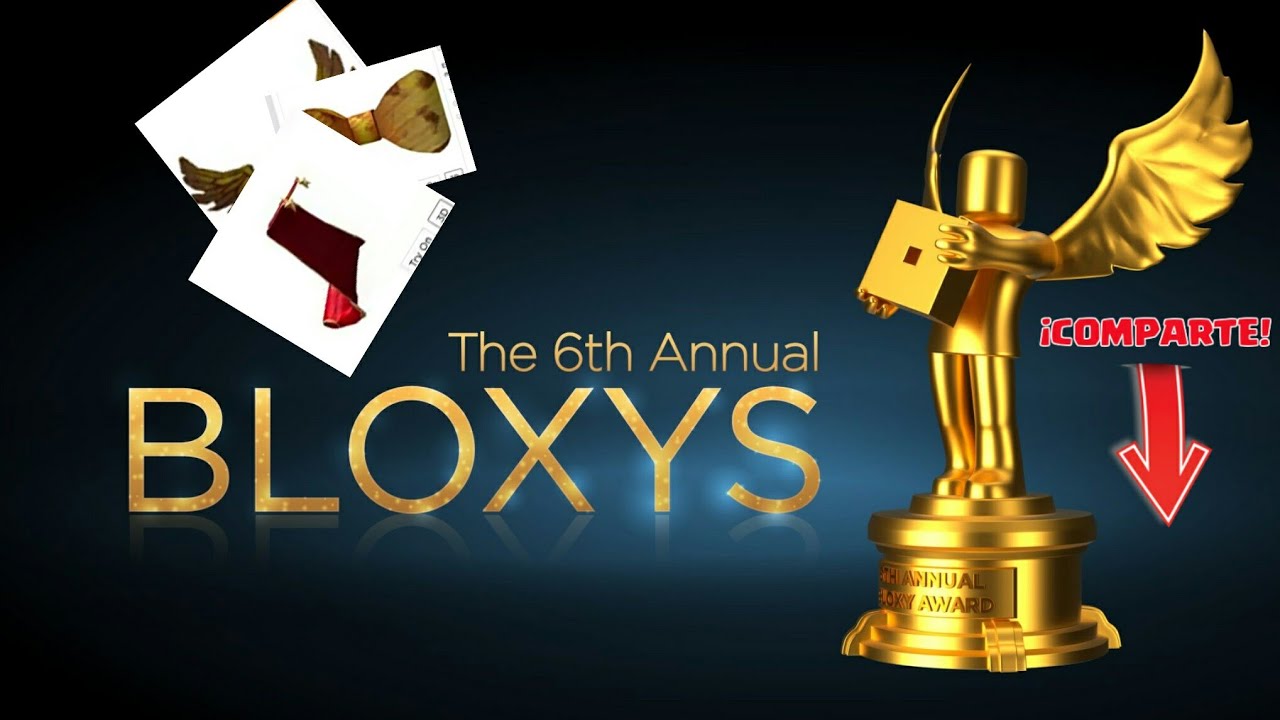 Primer Premio Gratis Del Evento Bloxys 2019 Roblox Youtube - premios evento bloxys roblox zagonproxy yt