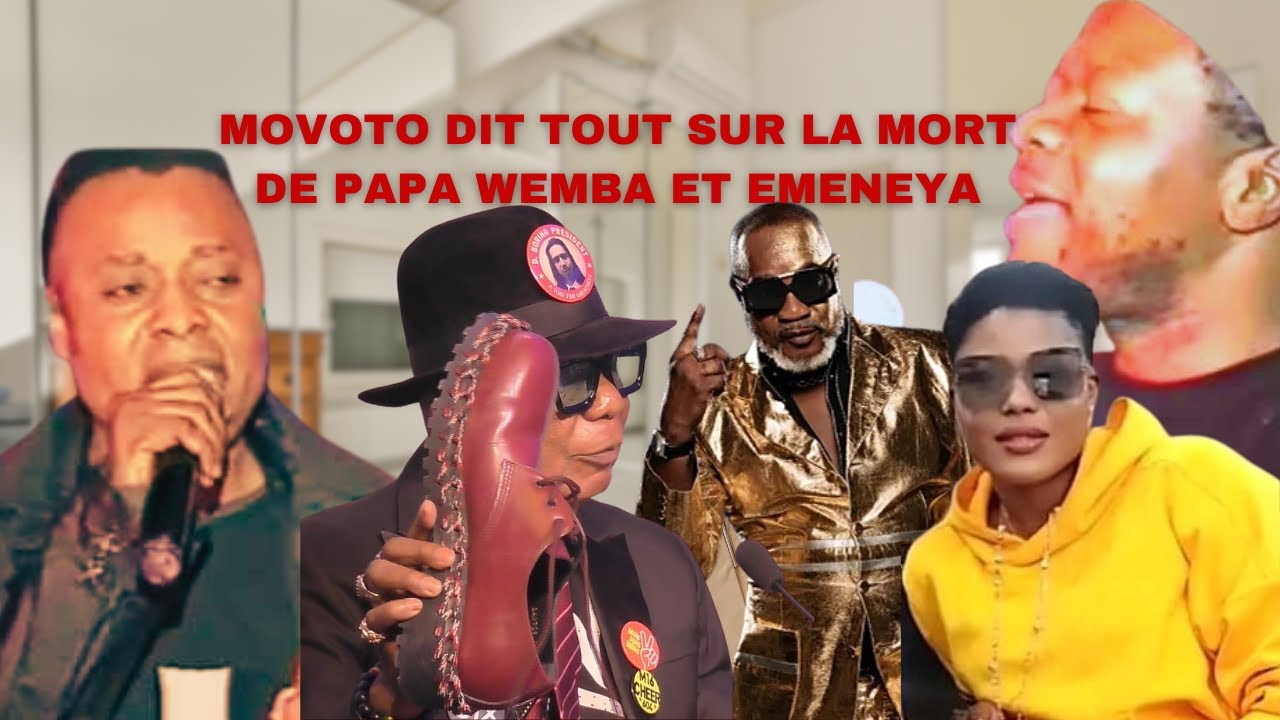 ASHA MOVOTO DIT TOUT SUR LA MORT DE PAPA WEMBA ET EMENEYA