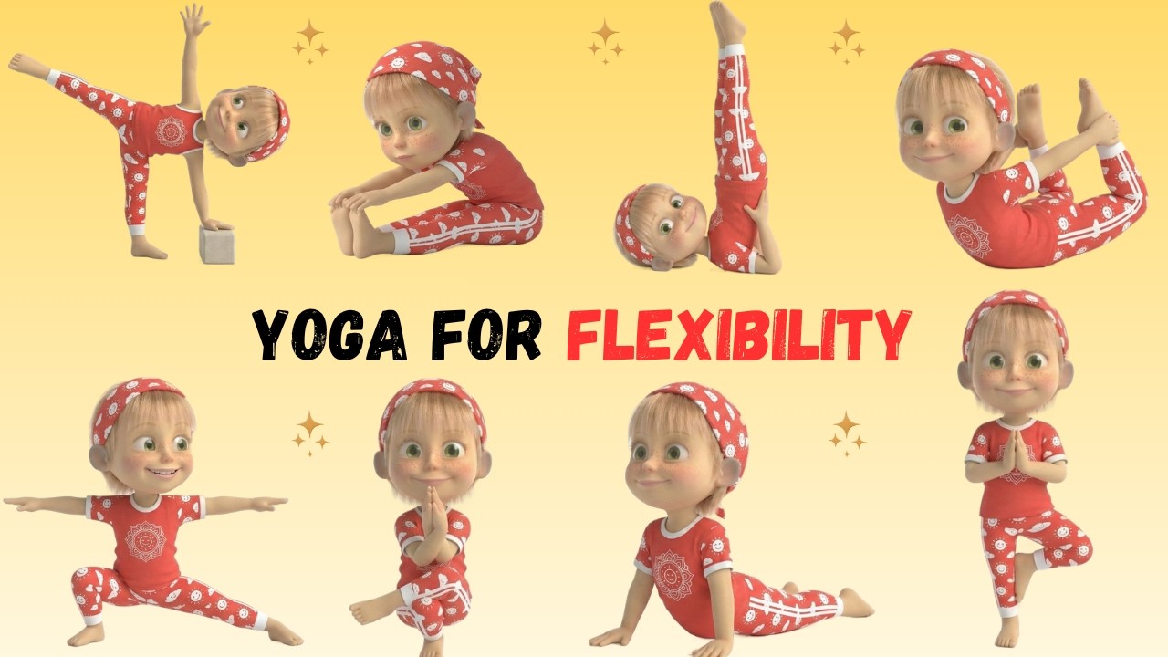 22 Fun Yoga Poses for Kids | Easy 7-Min Yoga Routine | Improve ...