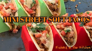 SOFT MINI STREET TACOS   Ground Beef Taco Recipe screenshot 1