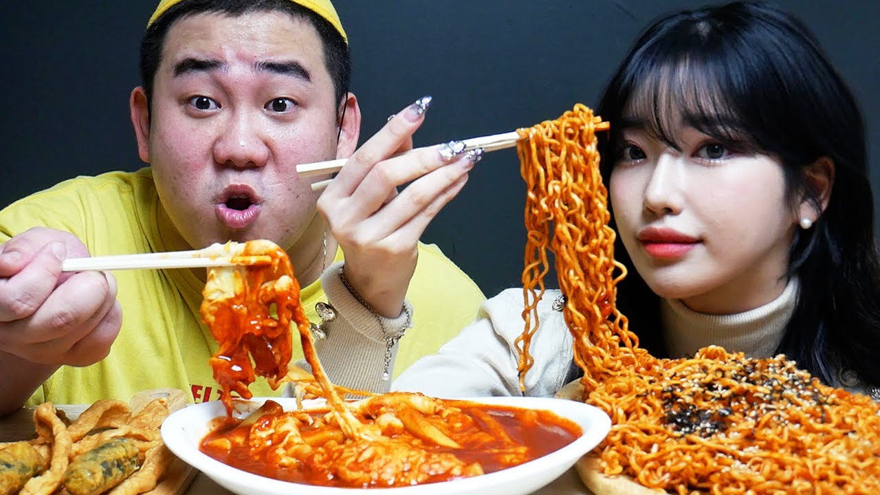 Мой первый ASMR-мукбанг с Хамбуги-оппой в Тэгу