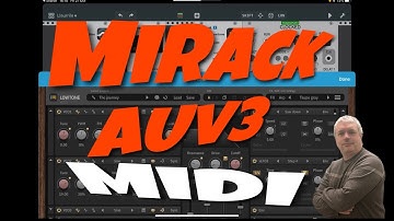 IOS mifki miRack AUv3Host - Tutorial: AUv3 Host Midi Effects