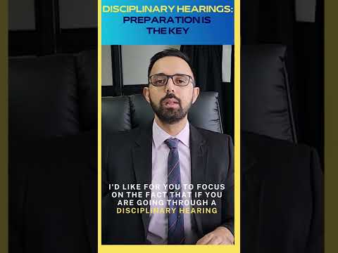 Video: Co byste měli dělat při uzavírání disciplinárního řízení?