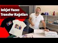 Standart bir yazıcıyla tişört baskı nasıl yapılır? (Ucuz, mürekkep püskürtmeli inkjet yazıcılarla)