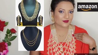Amazon Necklace Jewellery Shopping Haul by Beauty Style Lata all in one