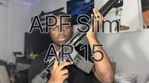 Cover Image for The APF slim ar 15