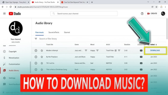 How to USE  - Access Your  Studio's Audio Library