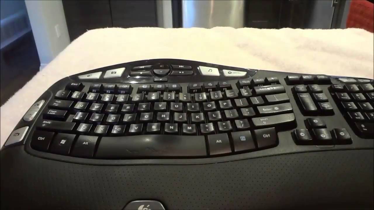 Logitech K350 Wireless Keyboard Review YouTube