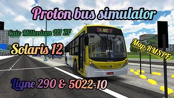 [PBSU3] Caio Millénium III ZF ligne 290 & 5022 Map RMSPF