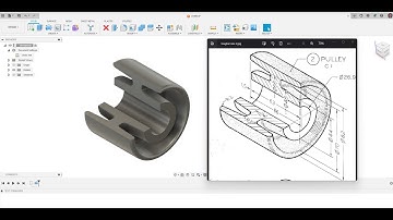 Autodesk Fusion Tutorial - Object Lines, Construction Lines, Center Lines and Revolving