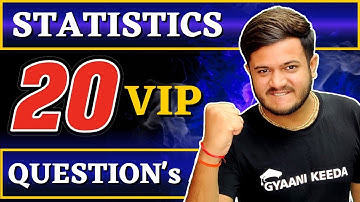 20 Most Important Questions from Statistics ch-14 Class 10 Maths I most expected questions