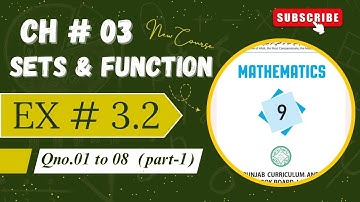 Class 9th Math New Book Exercise 3.2 Question 1 to 8 Exercise 3.2 Question 1to8 9th Class Maths PCTB