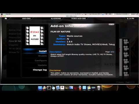 Come guardare film indiani gratuitamente utilizzando XBMC e AJ Addon
