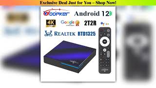 New Arrival Ugoos SK2 Google TV Box Android 12 Realtek RTD1325 DDR4 4GB 32GB Wifi6 2T2R BT52 4K