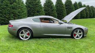 2009 Aston Martin DB9 cold start