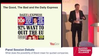 Brexit Debate - What does the possibility of the UK leaving the EU mean for quoted companies?