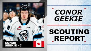 Conor Geekie Highlights 2022 NHL Draft Prospect