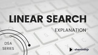 LinearSearch | Tamil | C++ | Python | Java