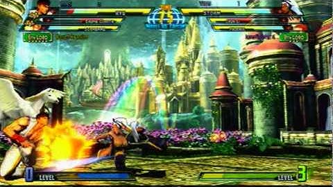 MvC3 (PS3) Ranked Match # Mash harder