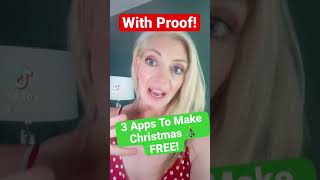 3 Apps I use that make Christmas FREE !