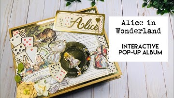 Alice in Wonderland Pop-Up Interactive Album