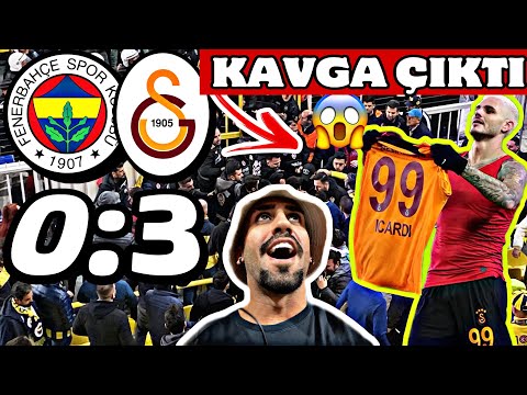 Fenerbahce vs Galatasaray - XXL Stadyum Vlog 🇹🇷 | Büyük Kavga❗😱(TUTUKLANDI)