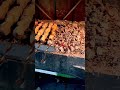 Traditional Georgian Meat BBQ, pure meat and salt only #shorts  #mtsvadi #porkbbq #shortsvideo