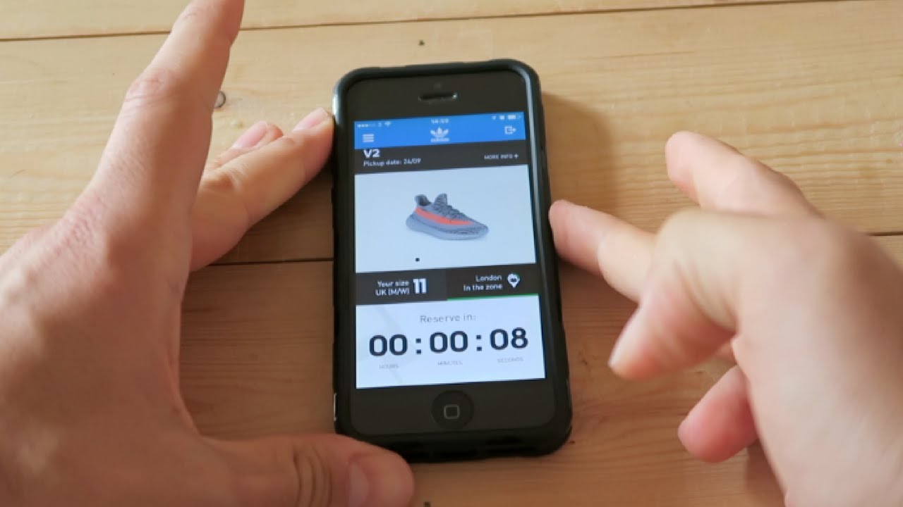 adidas yeezy app reservation