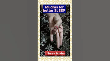 "Unlocking Restful Nights: Mudras for Better Sleep #shorts #health