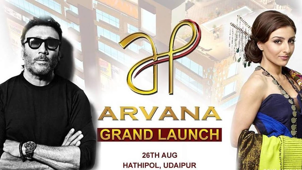 [VLOG #4] Jackie Shroff and Soha Ali Khan in Udaipur l Inauguration of ARVANA Shopping Mall