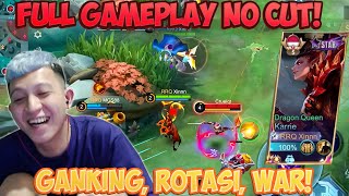 MENANG GAMPANG PAKAI KARRIE GOLD LANE FULL GAMEPLAY NO CUT !!