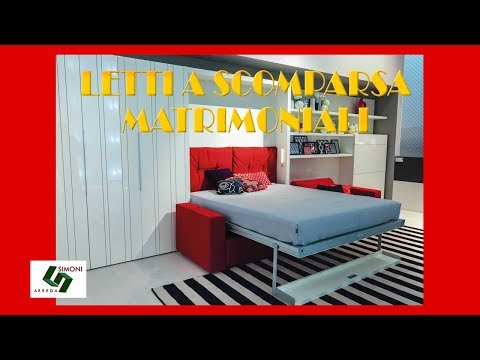 Letti a Scomparsa Matrimoniali by Simoni Arreda Milano ...