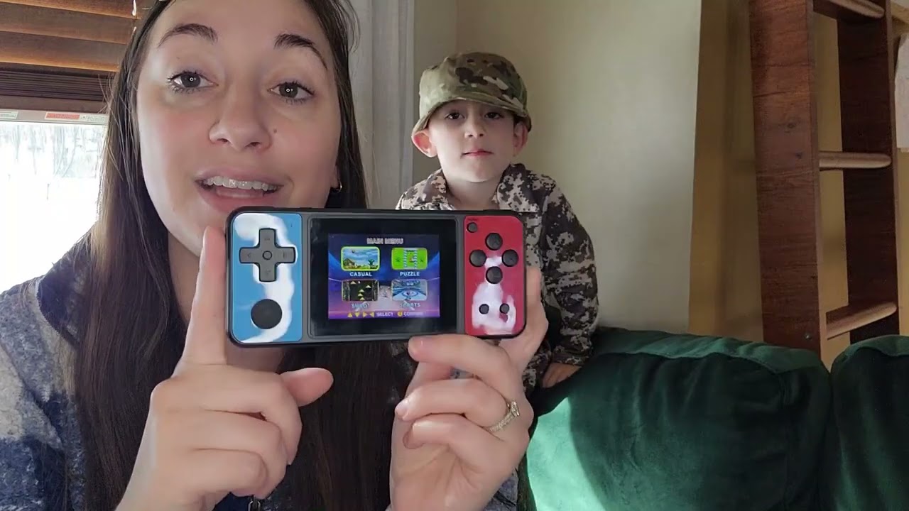 BEICO 139 Video Games Kids Handheld Gaming System!